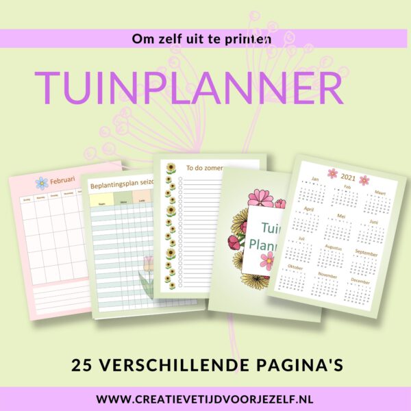 tuinplanner printable