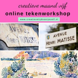 online tekenworkshop Matisse