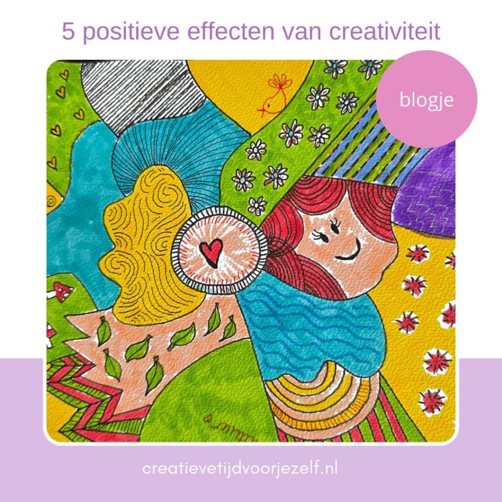 vijf positieve effecten van creativiteit