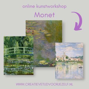 kunstworkshop Monet, kunstworkshop Claude Monet