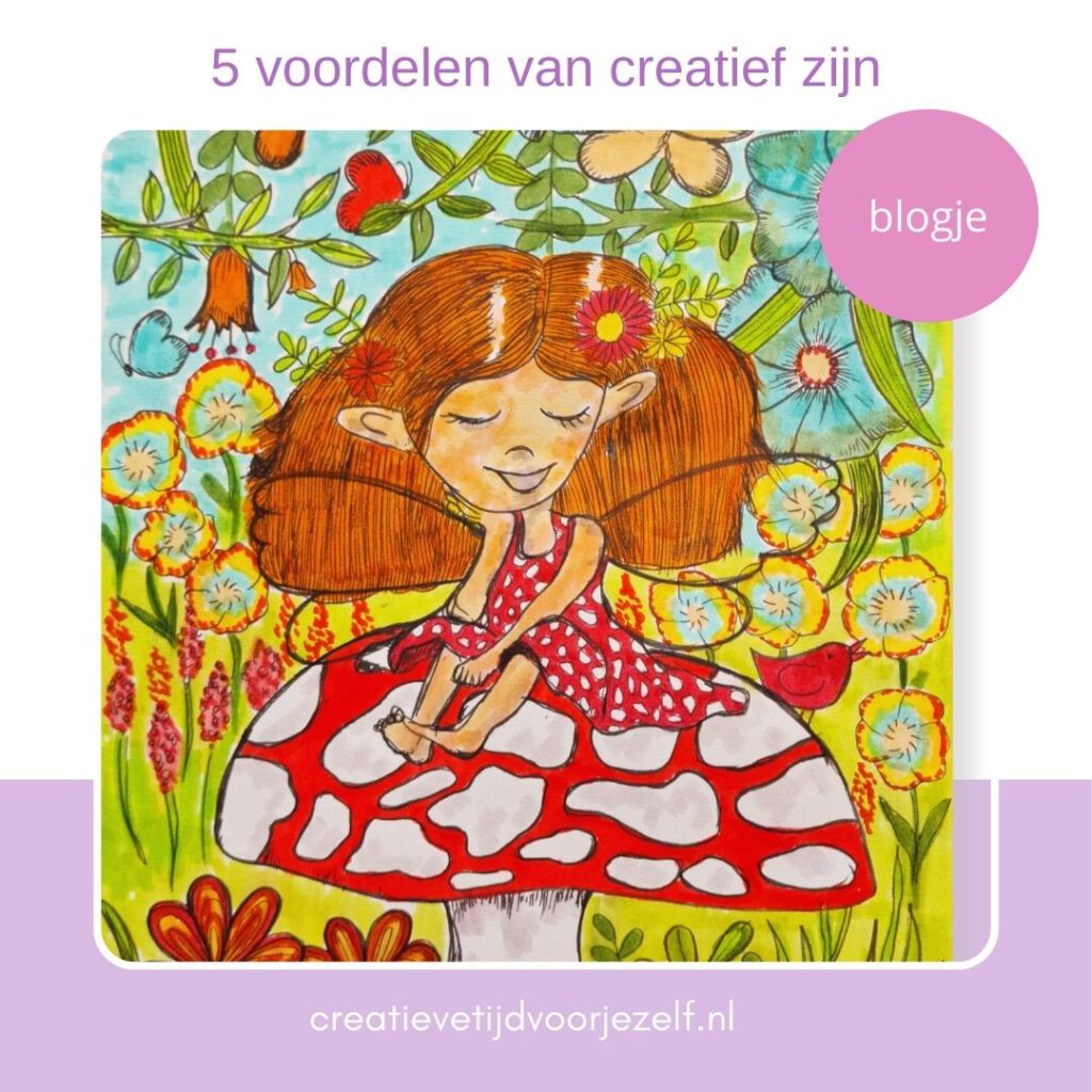 vijf voordelen van creativiteit