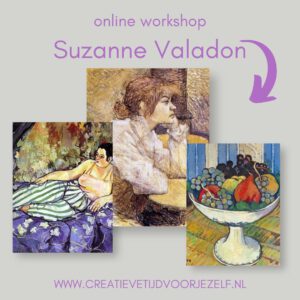 online workshop Susanne Valadon