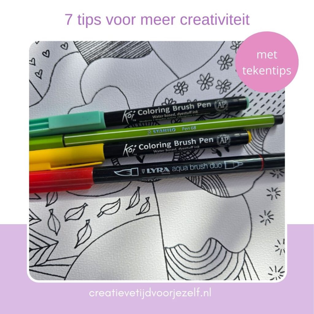 7 oefeningen om je creativiteit te stimuleren